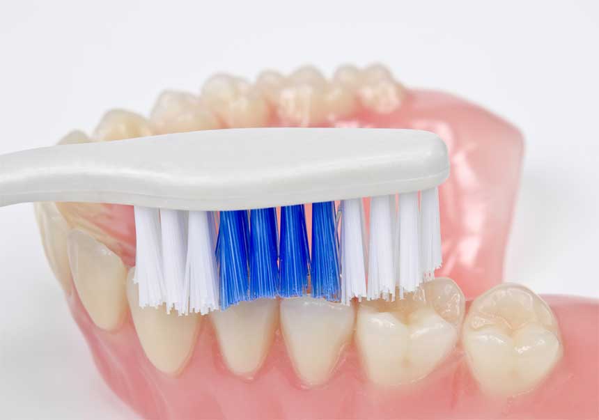 recommended denture cleaning tools